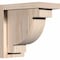 Ekena Millwork Alpine Smooth Corbel w/Backplate, Douglas Fir, 5 1/2"W x 10"D x 10"H COR06X10X10ALP01SDF - alternate 1